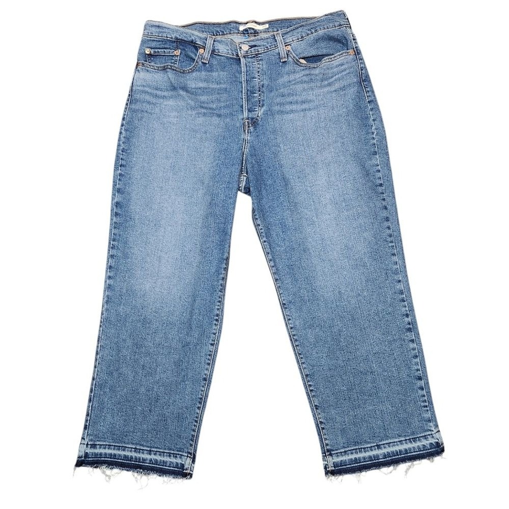 NWT Levi's Wedgie Straight Fit Jeans Size 18 Boho Western Classic Farmcore